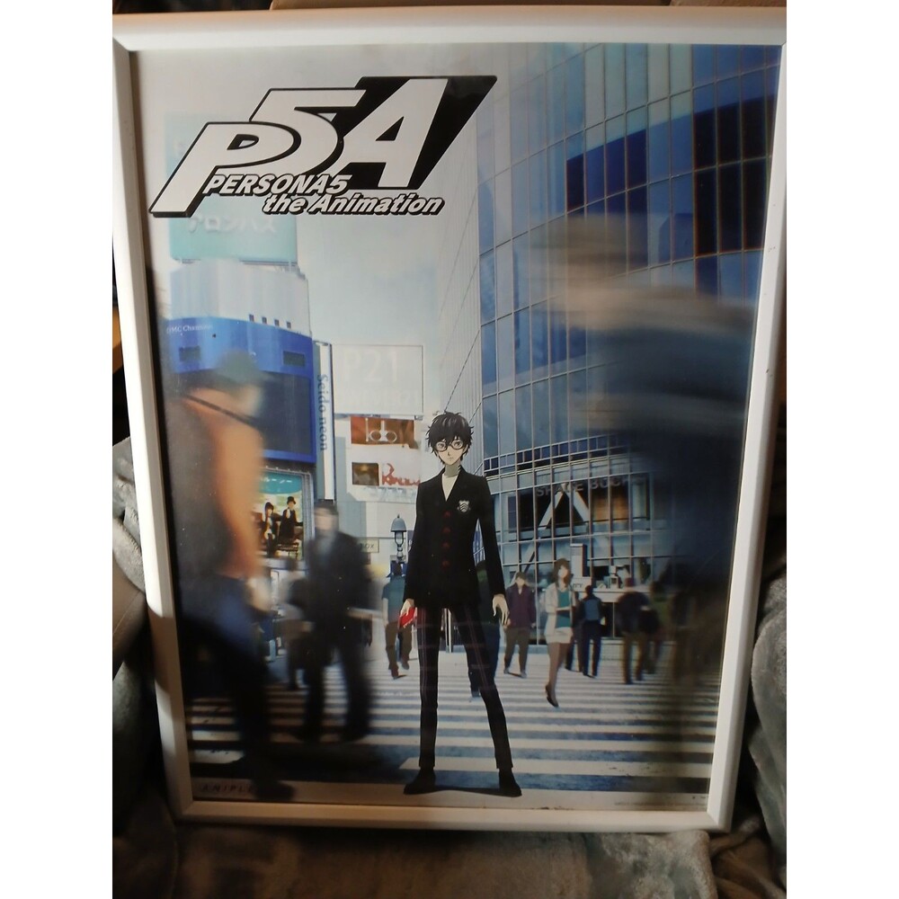 Persona 5 Poster Joker Phantom Thieves Print Gaming Room Anime Atlus Sega Art